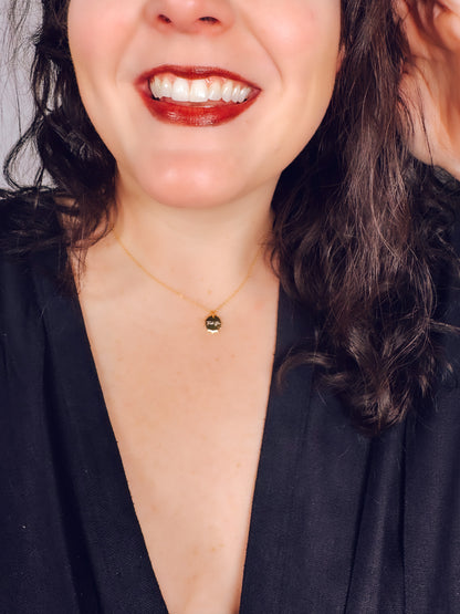 Fuck Necklace - 18K Gold Plated Sterling Silver