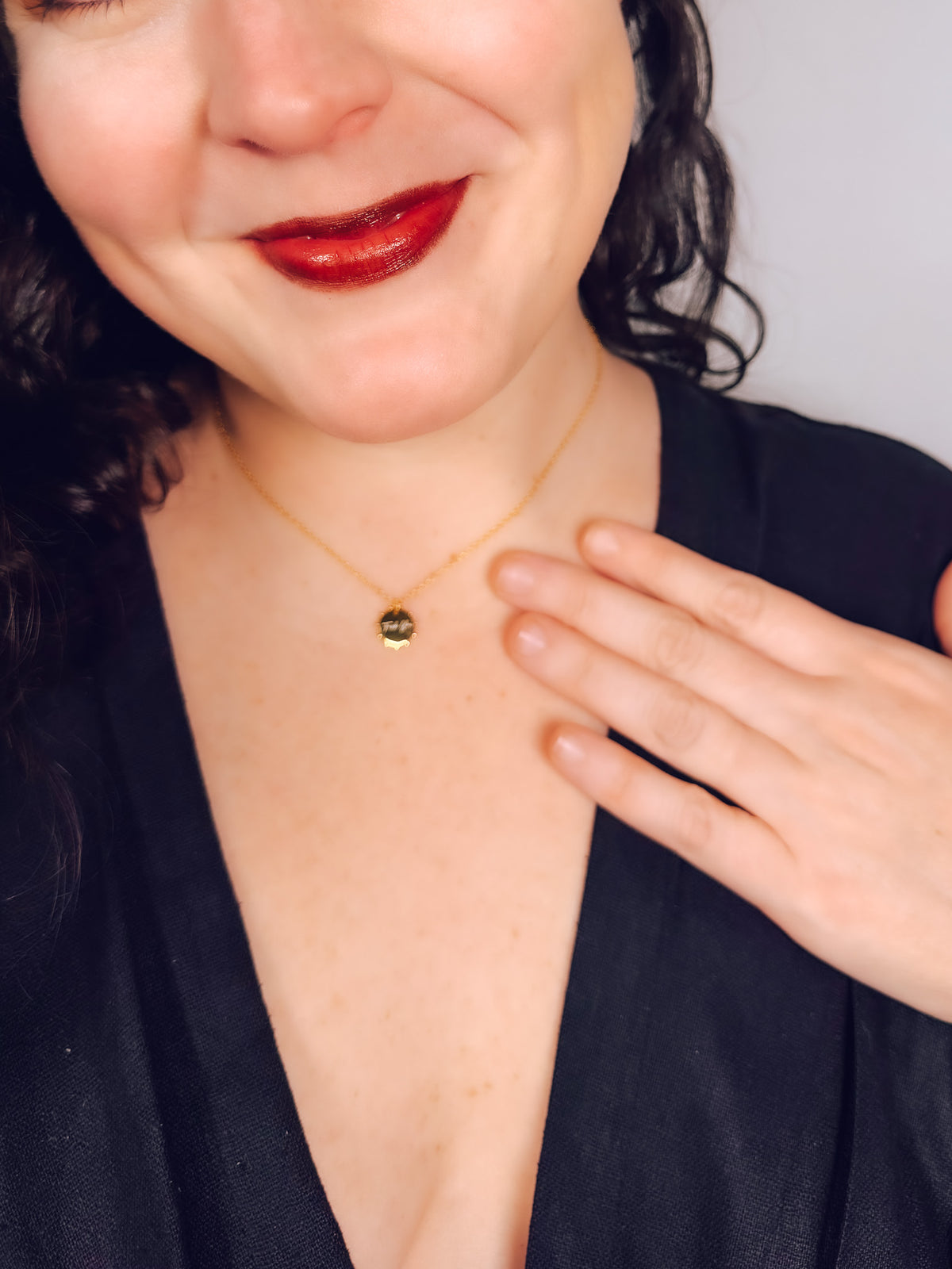 Fuck You Necklace - 18K Gold Plated Sterling Silver