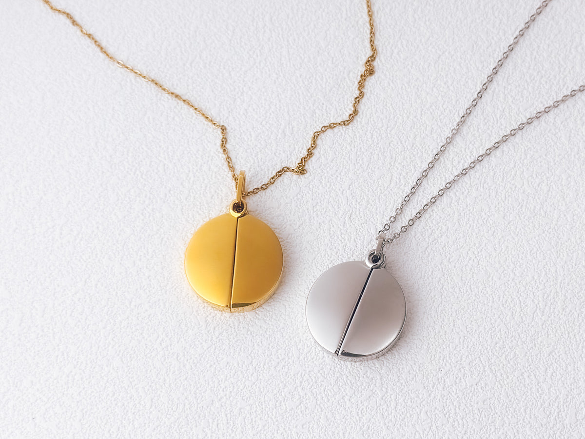 Kindly F*ck Off Hidden Message Necklace