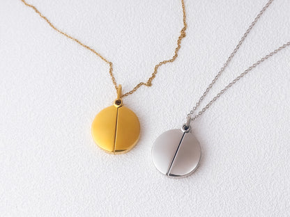 Kindly F*ck Off Hidden Message Necklace