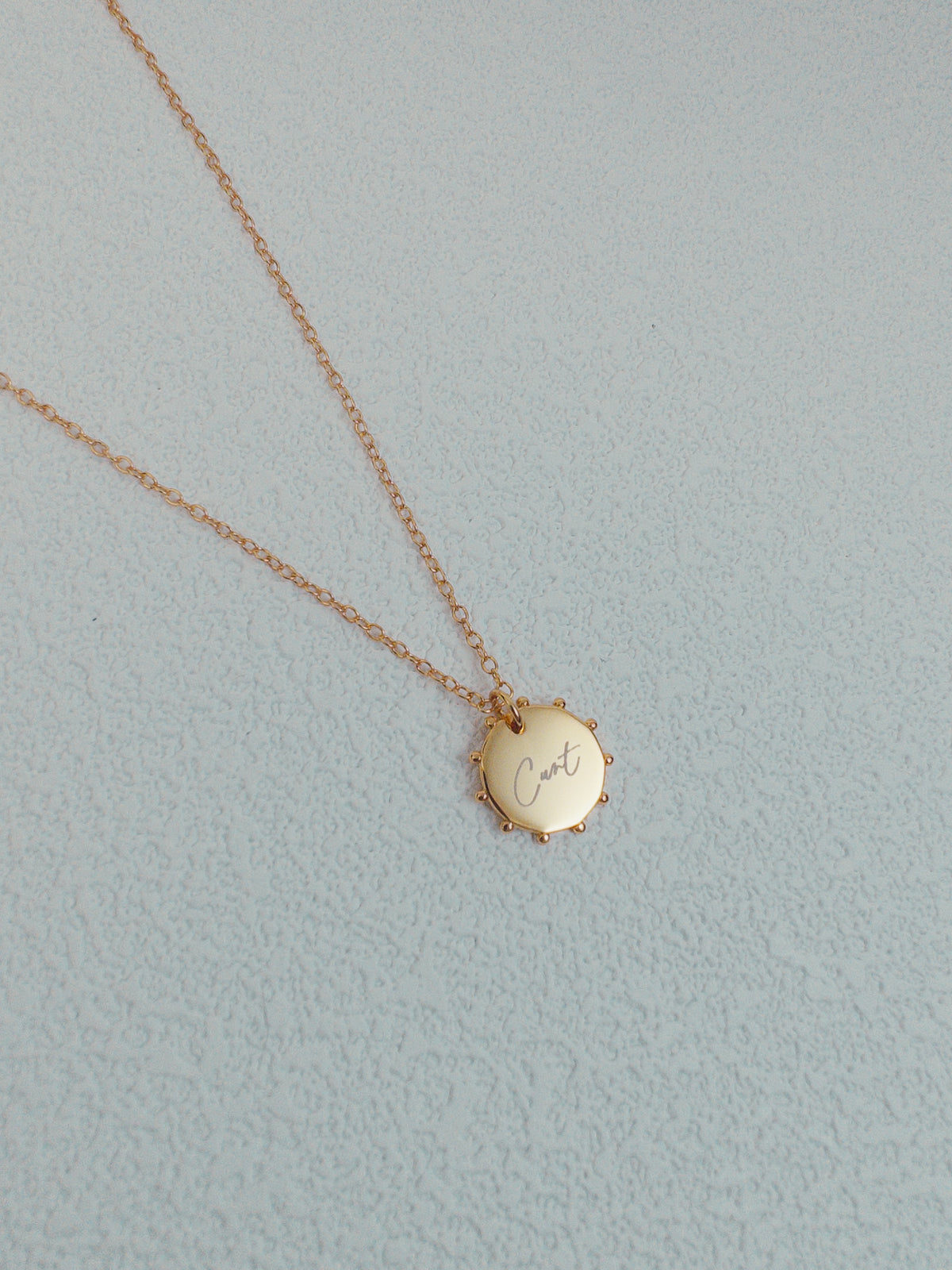 Cunt Necklace - 18k Gold Plated 925 Sterling Silver