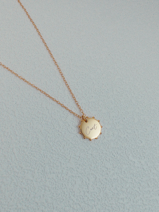Cunt Necklace - 18k Gold Plated 925 Sterling Silver