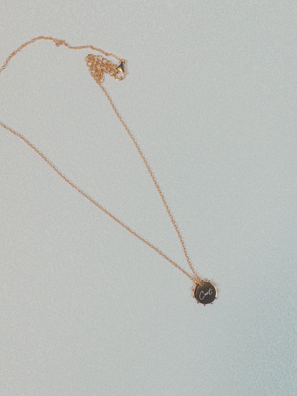 Cunt Necklace - 18k Gold Plated 925 Sterling Silver