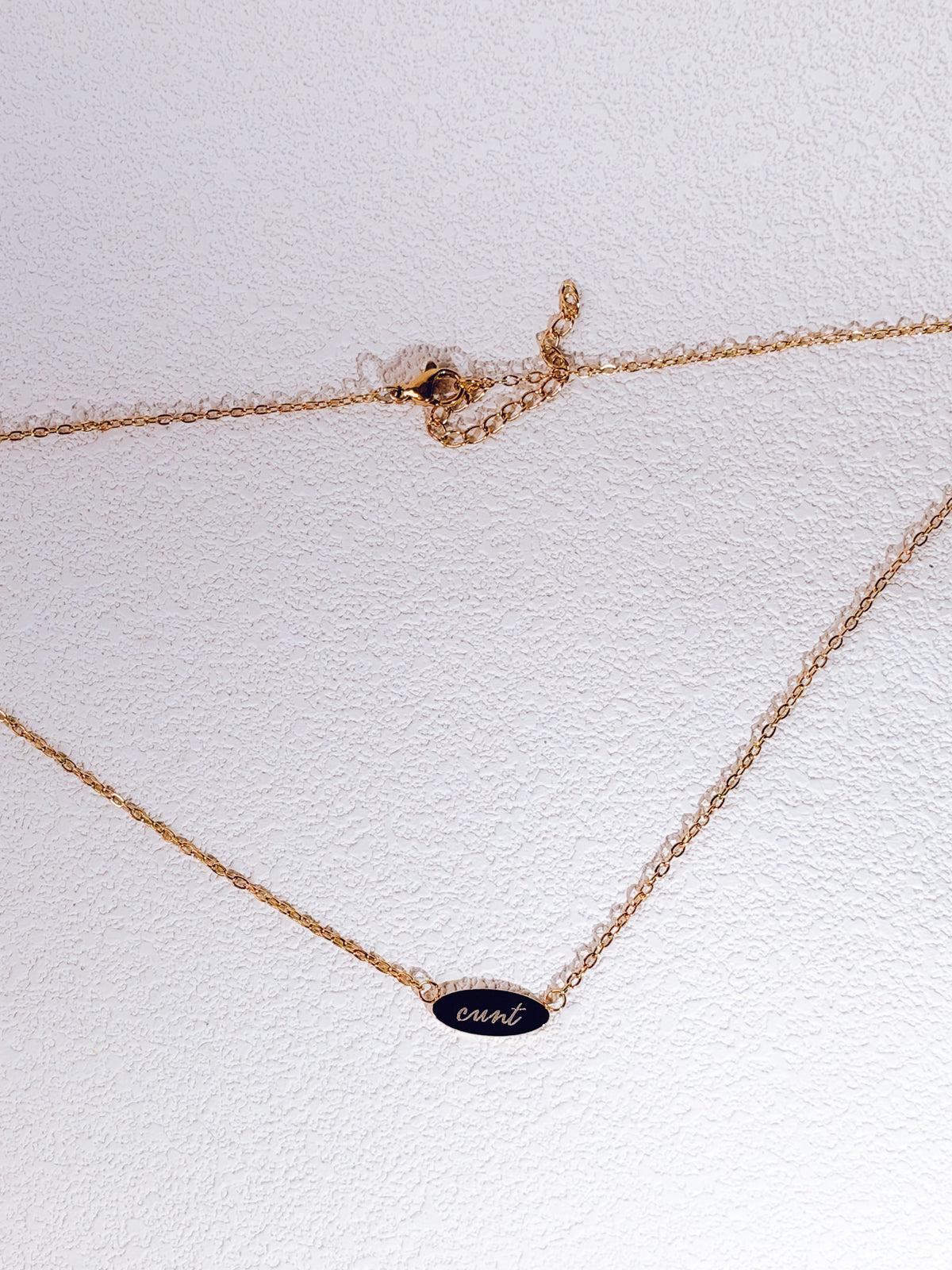 Cunt Pendant Necklace