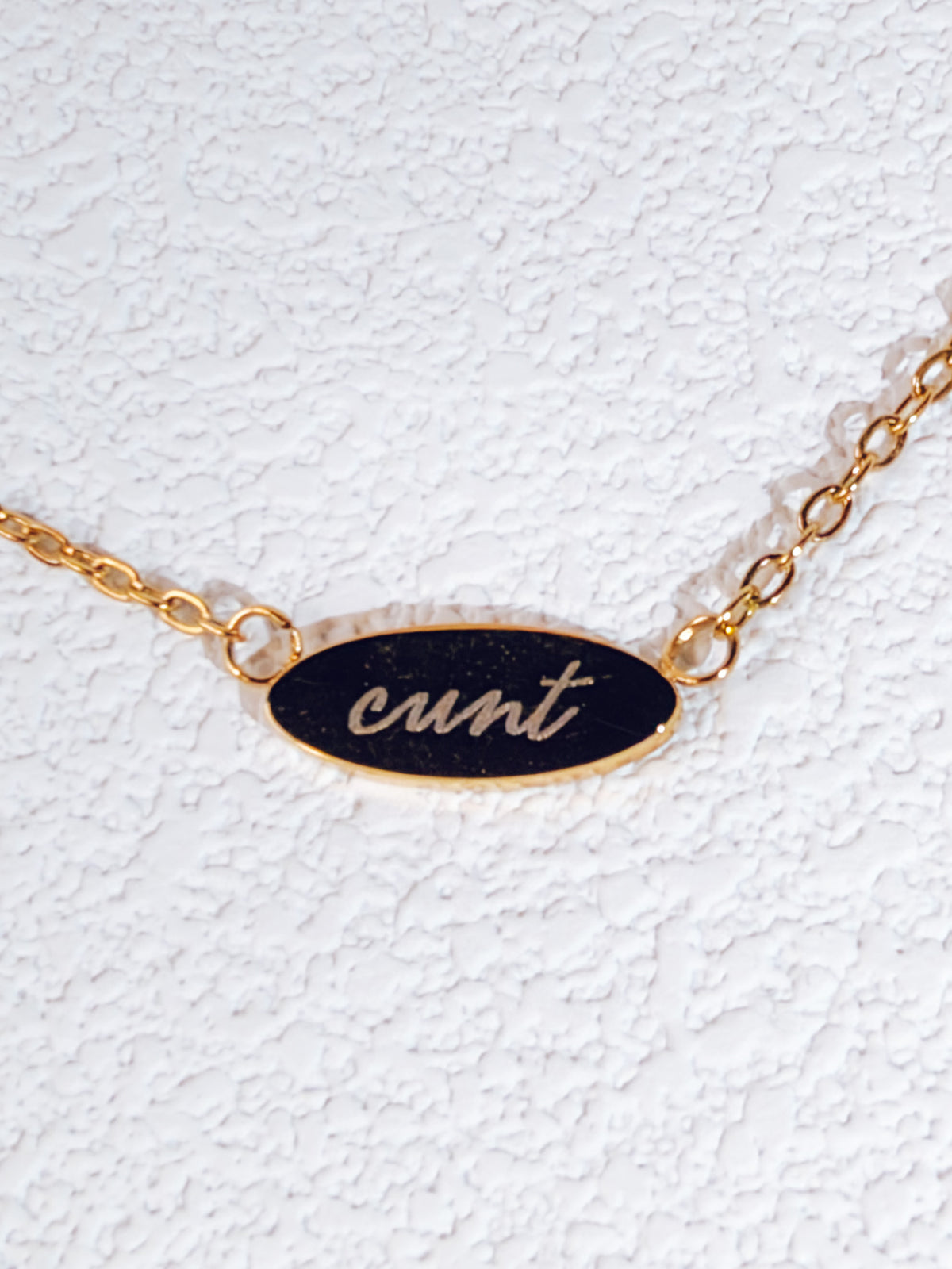Cunt Pendant Necklace