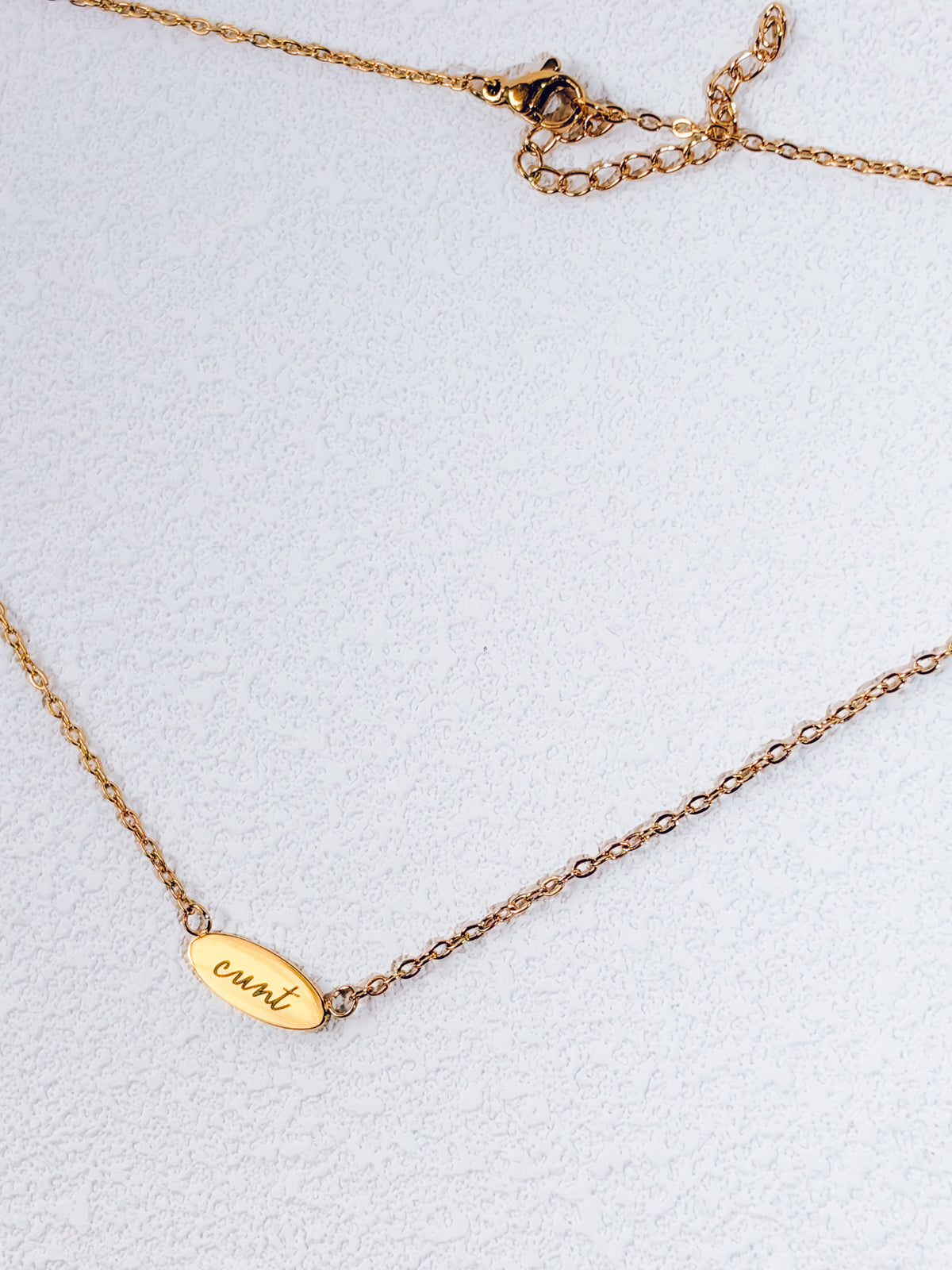 Cunt Pendant Necklace