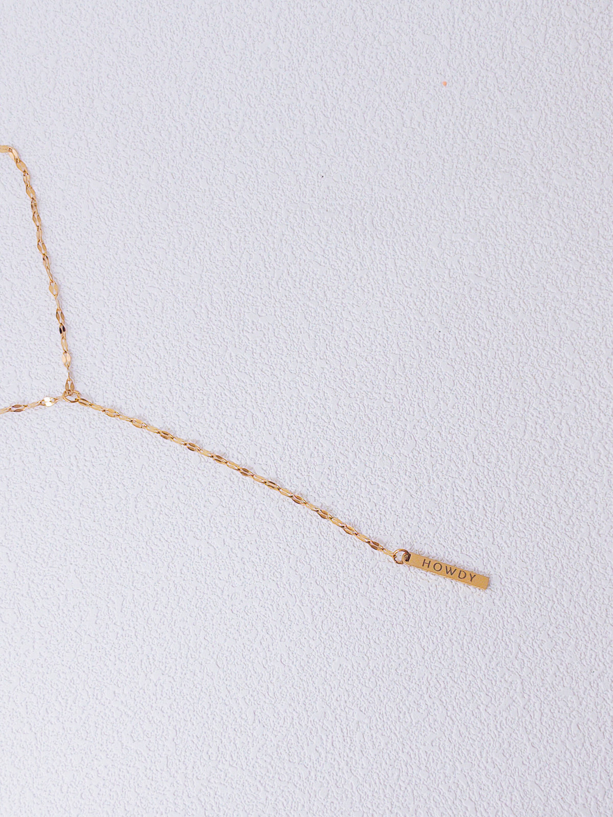 Howdy Y-Drop Necklace