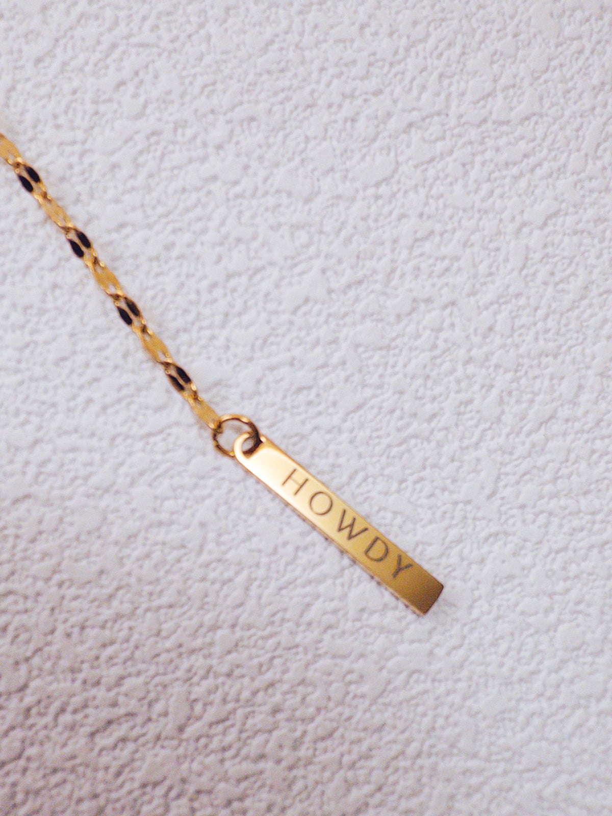 Howdy Y-Drop Necklace