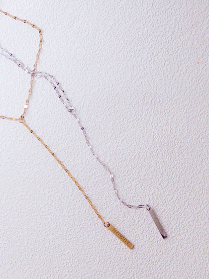 Howdy Y-Drop Necklace