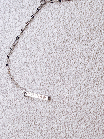 Yee-Haw Y-Drop Necklace