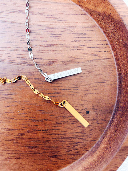 Yee-Haw Y-Drop Necklace