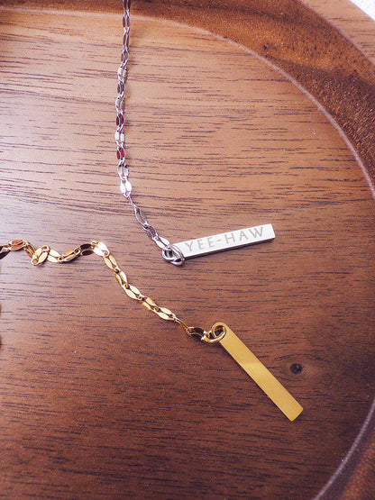 Yee-Haw Y-Drop Necklace