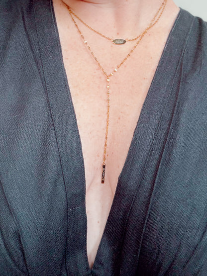 Howdy Y-Drop Necklace