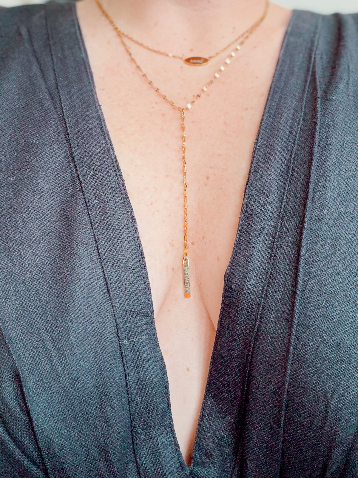 Howdy Y-Drop Necklace