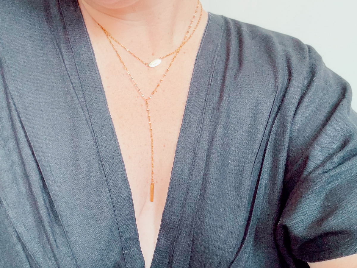 Yee-Haw Y-Drop Necklace
