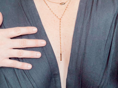 Howdy Y-Drop Necklace