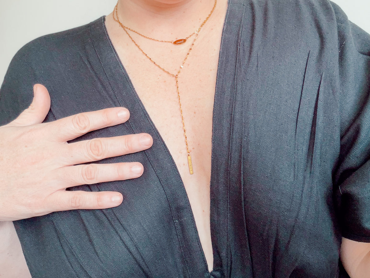 Yee-Haw Y-Drop Necklace