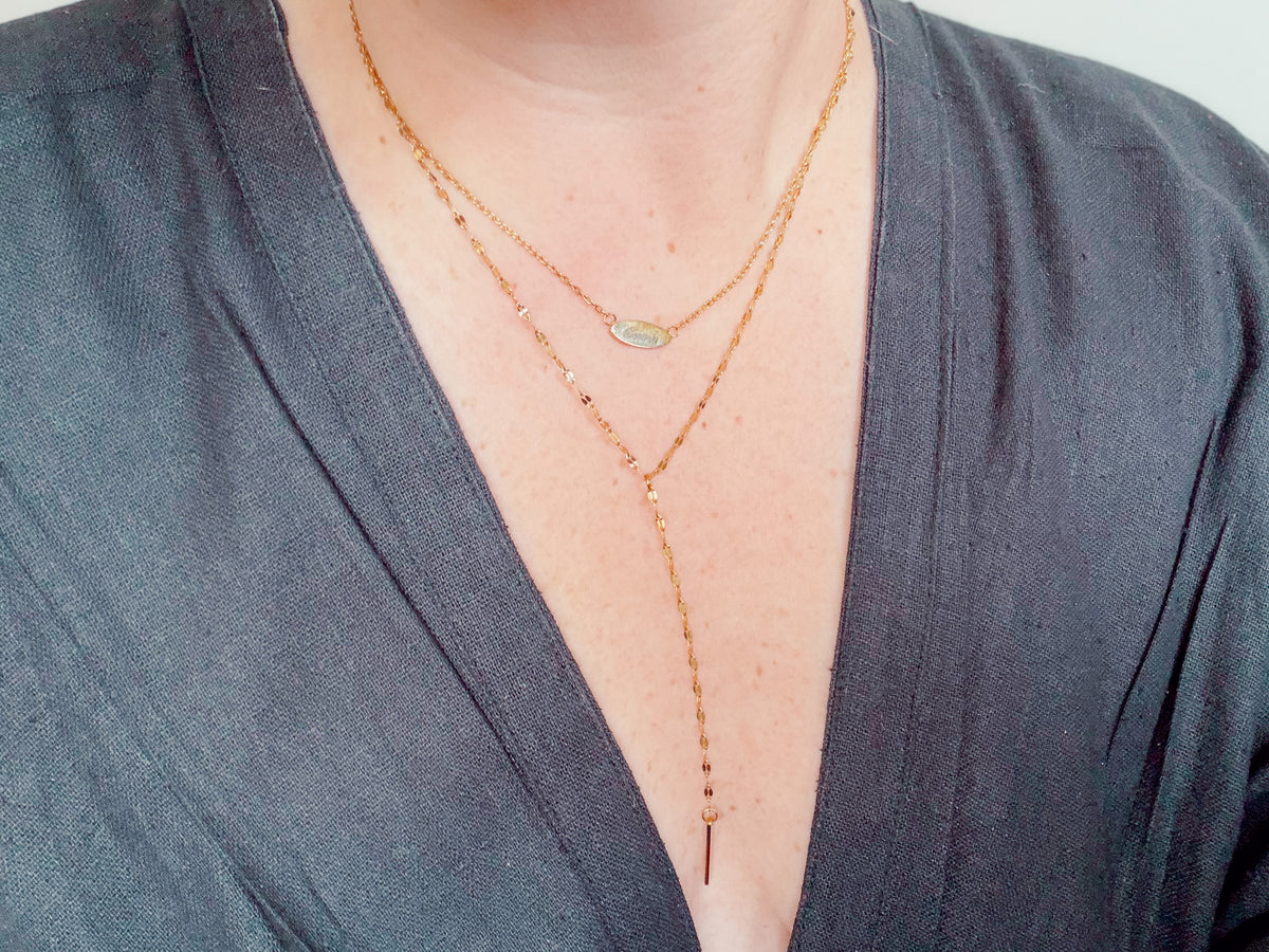 Howdy Y-Drop Necklace