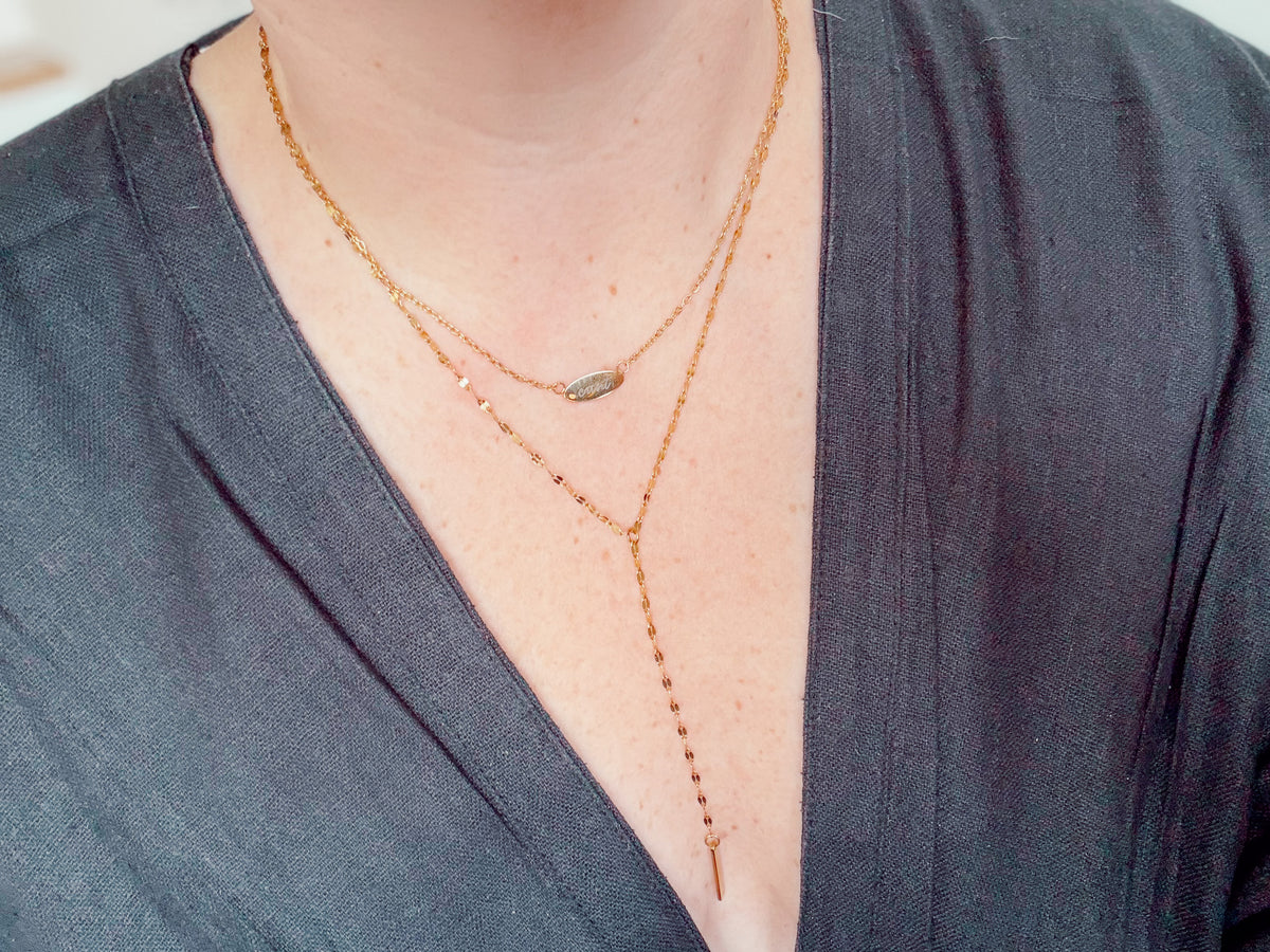 Howdy Y-Drop Necklace