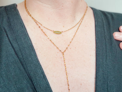 Howdy Y-Drop Necklace