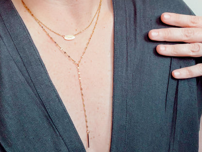 Howdy Y-Drop Necklace