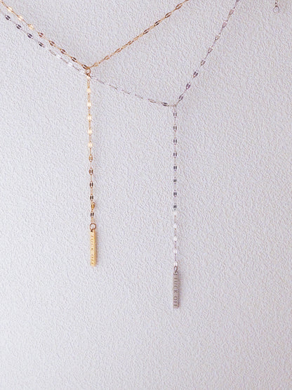 Fuck Off Y-Drop Necklace