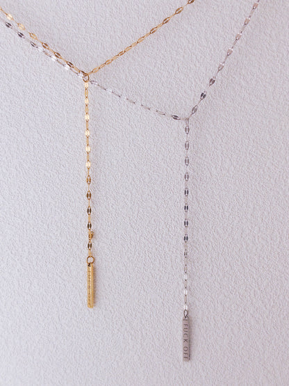 Fuck Off Y-Drop Necklace