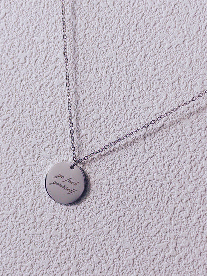 Go Fuck Yourself Layered Necklace