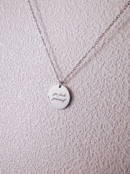 Go Fuck Yourself Layered Necklace
