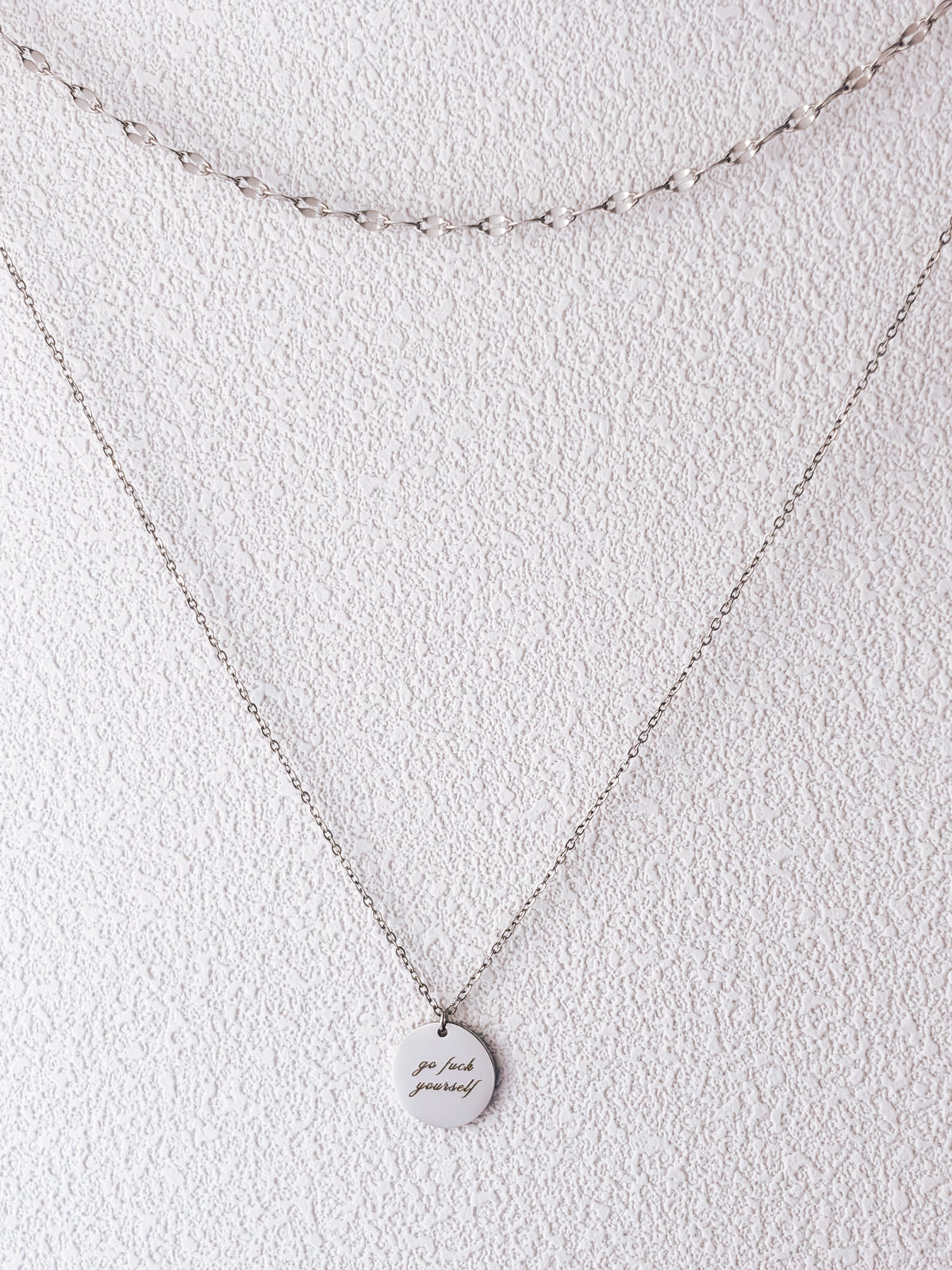 Go Fuck Yourself Layered Necklace