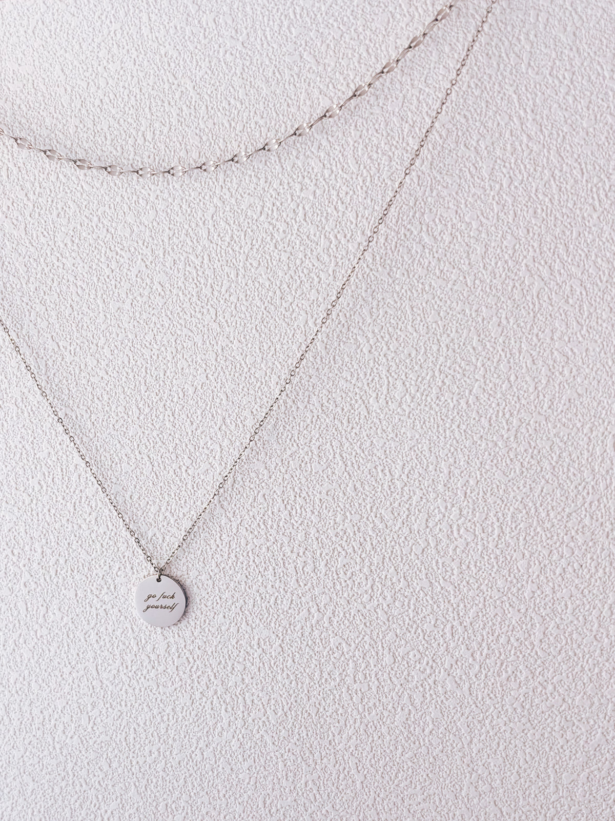 Go Fuck Yourself Layered Necklace
