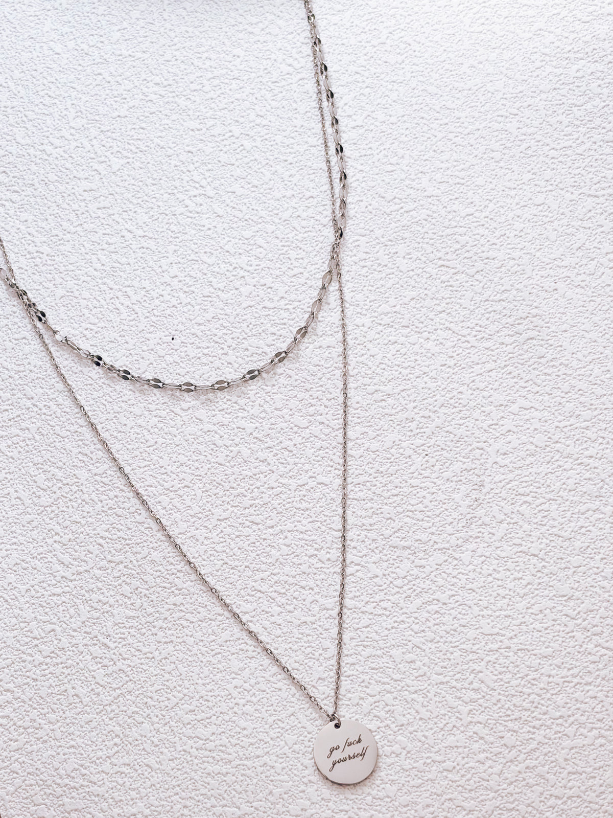 Go Fuck Yourself Layered Necklace