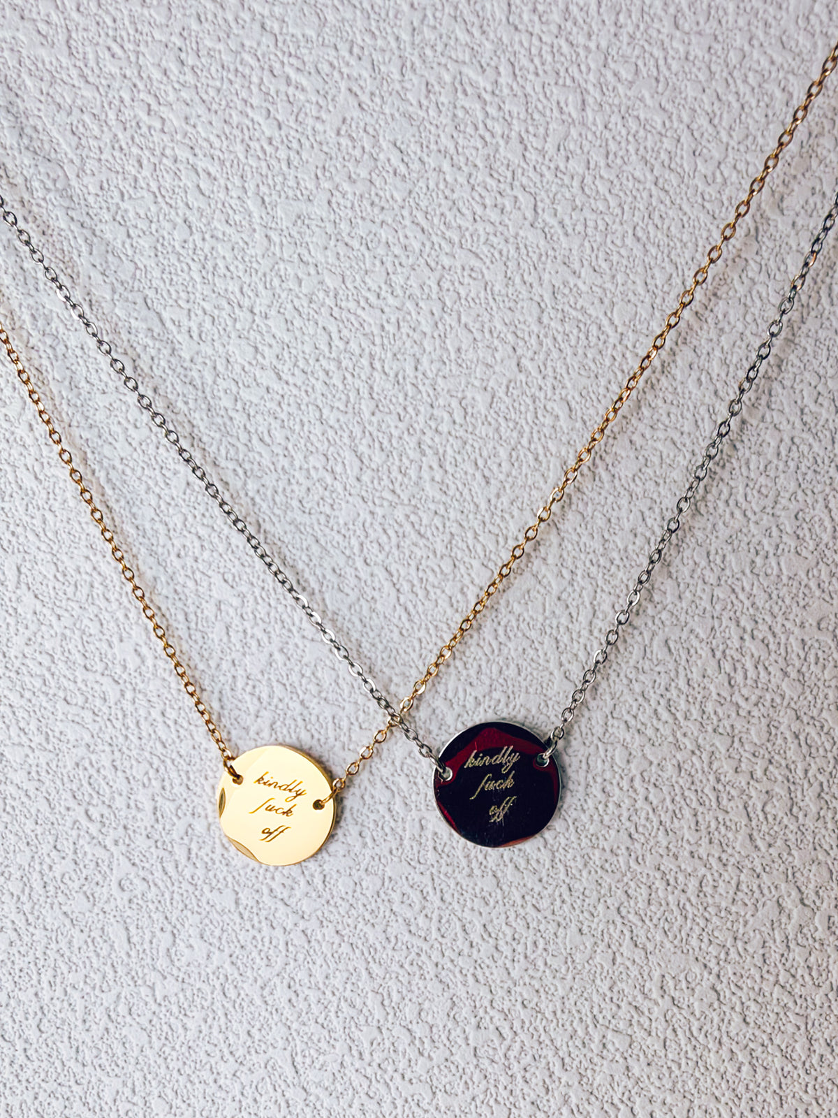 Kindly Fuck Off Necklace