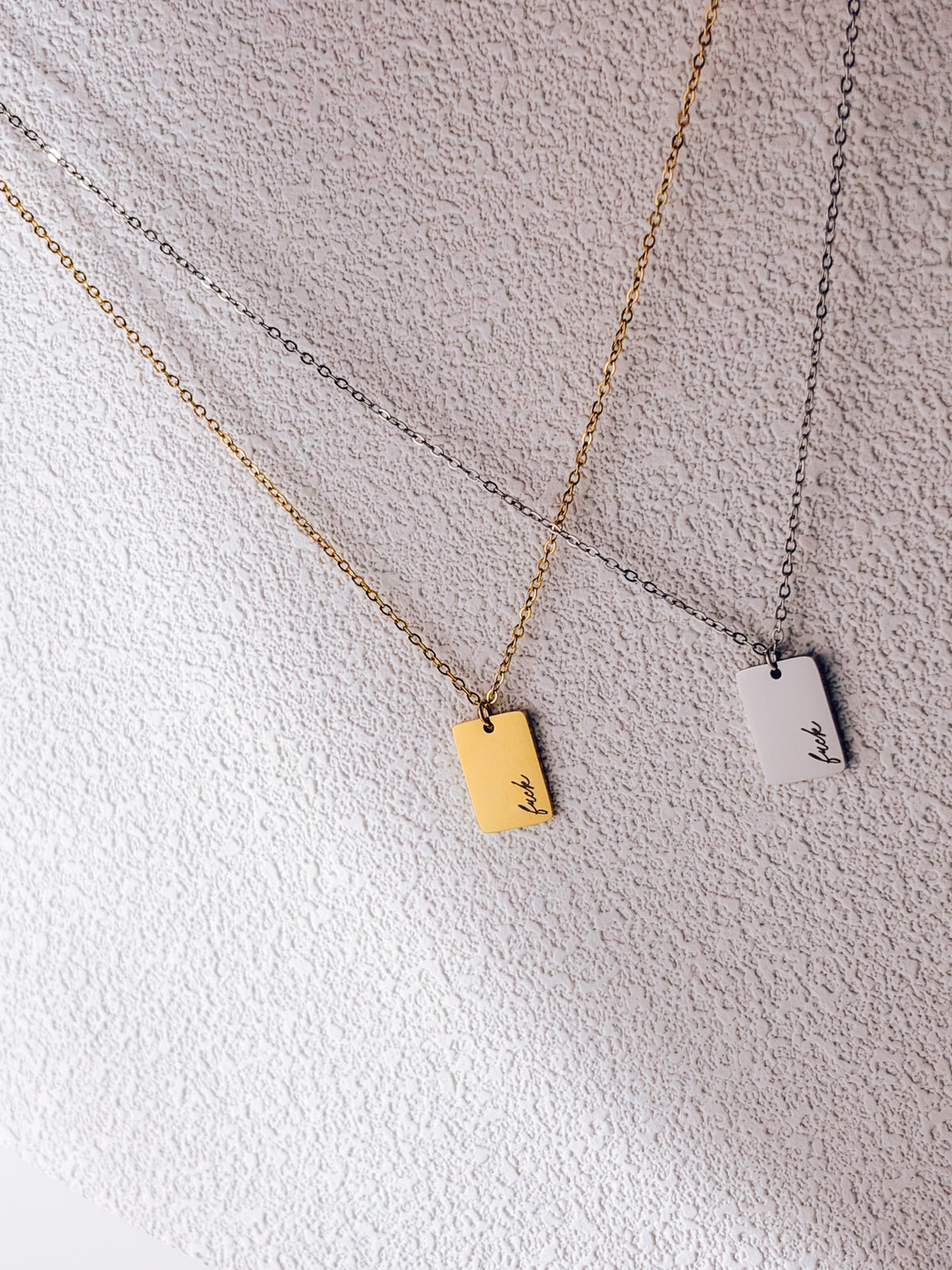 Dainty Fuck Necklace