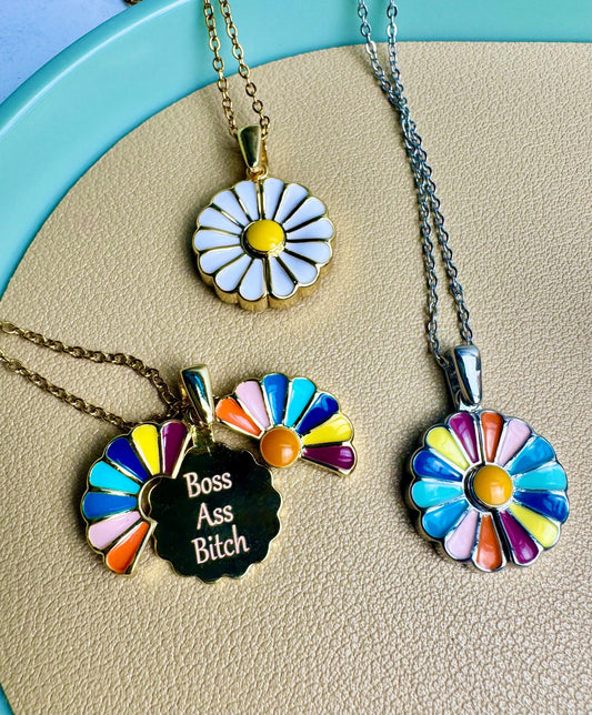 Boss Ass Bitch Necklace - Lors Collective