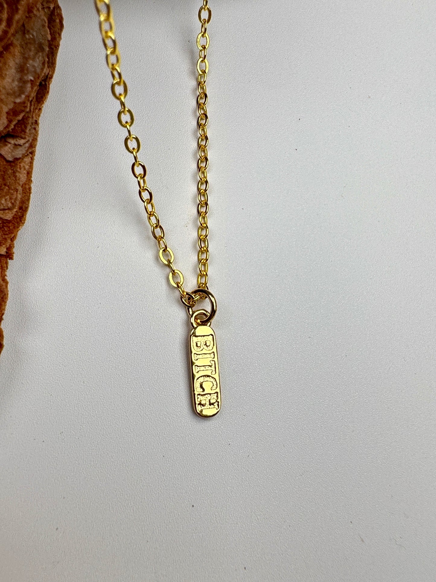Bitch Pendant Necklace - Lors Collective