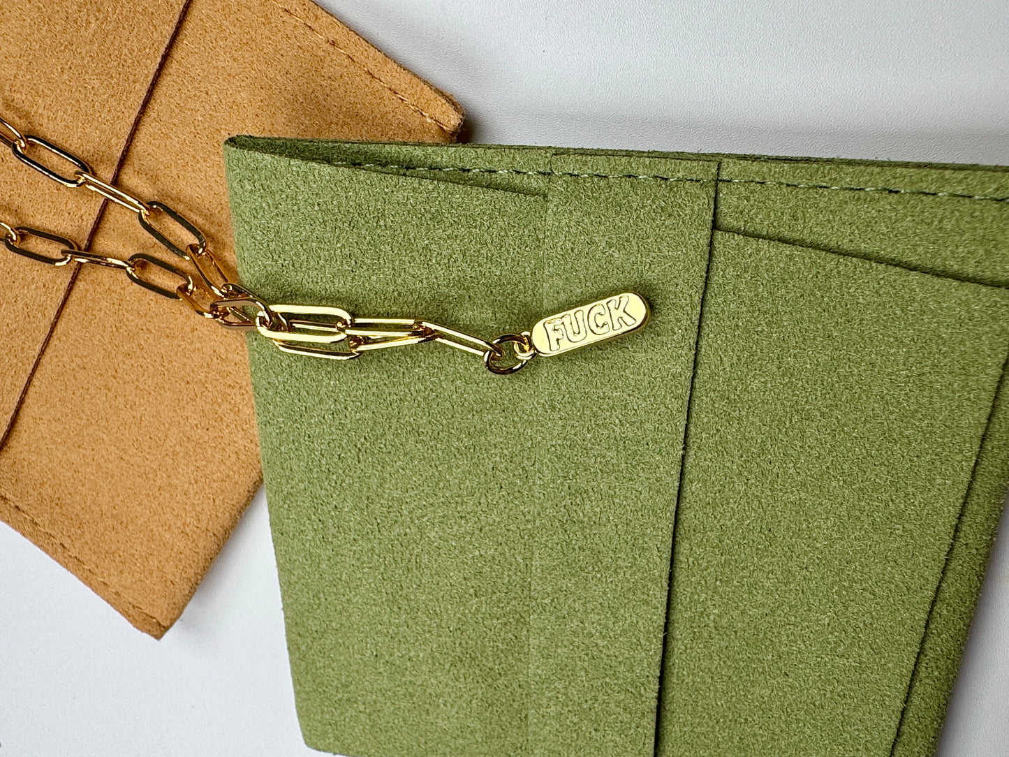 Gold F*ck Pendant Necklace - Lors Collective