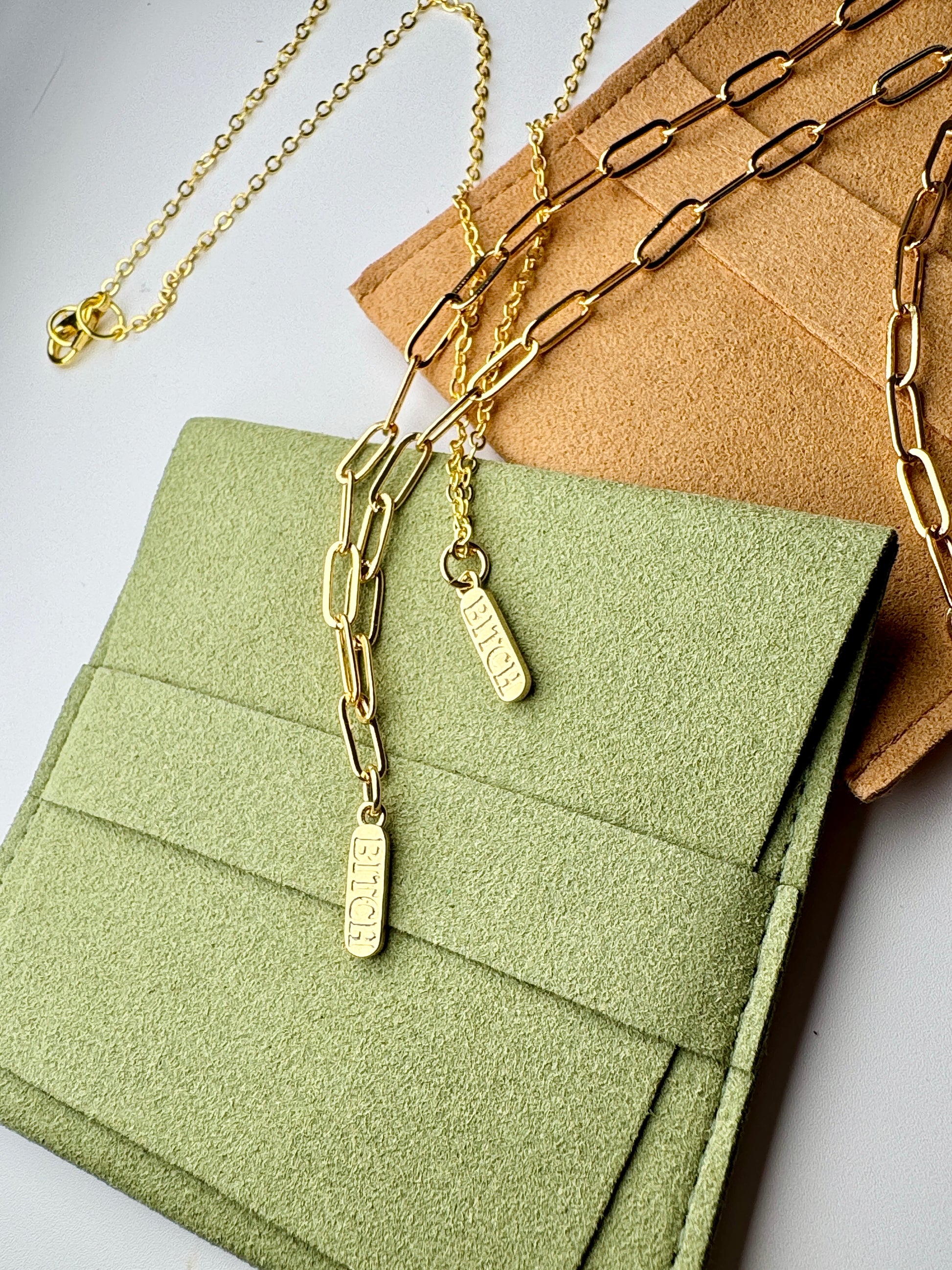 Bitch Pendant Necklace - Lors Collective