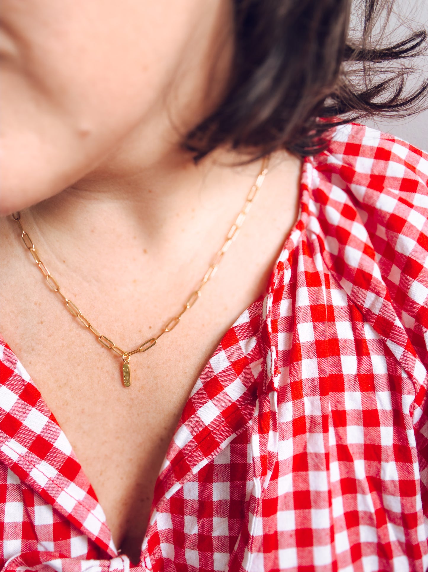 Gold F*ck Pendant Necklace - Lors Collective