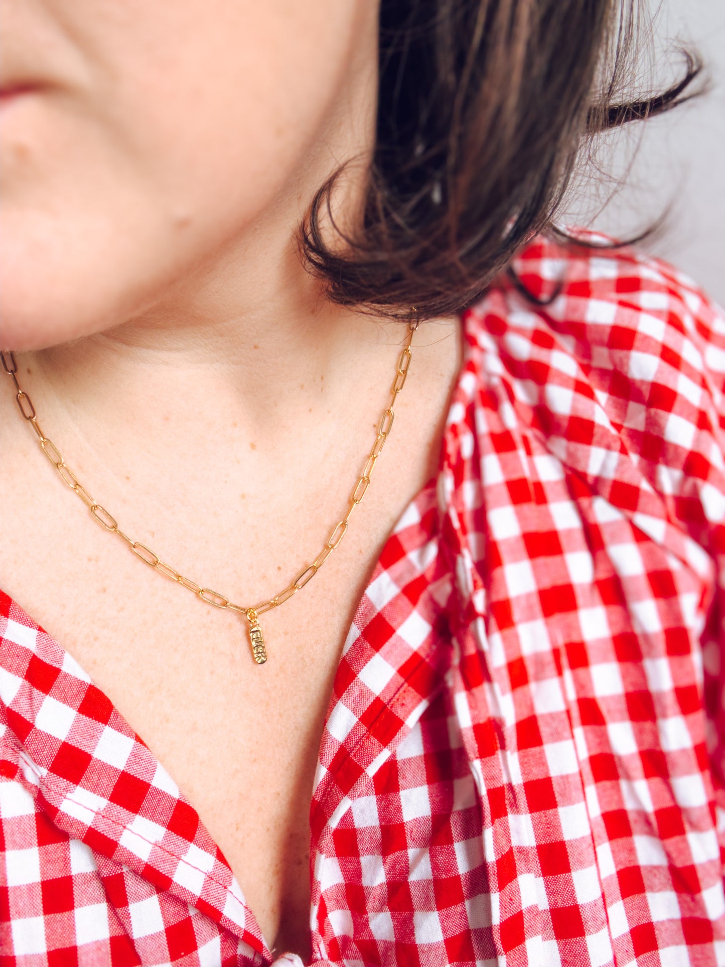 Gold F*ck Pendant Necklace - Lors Collective