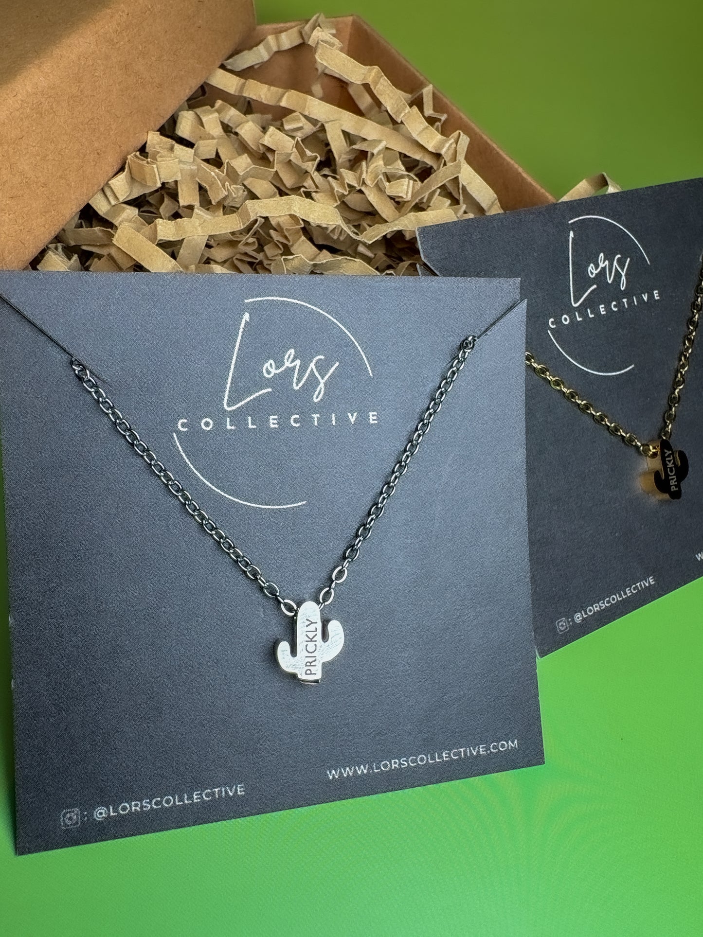 “Prickly” Cactus Necklace - Lors Collective