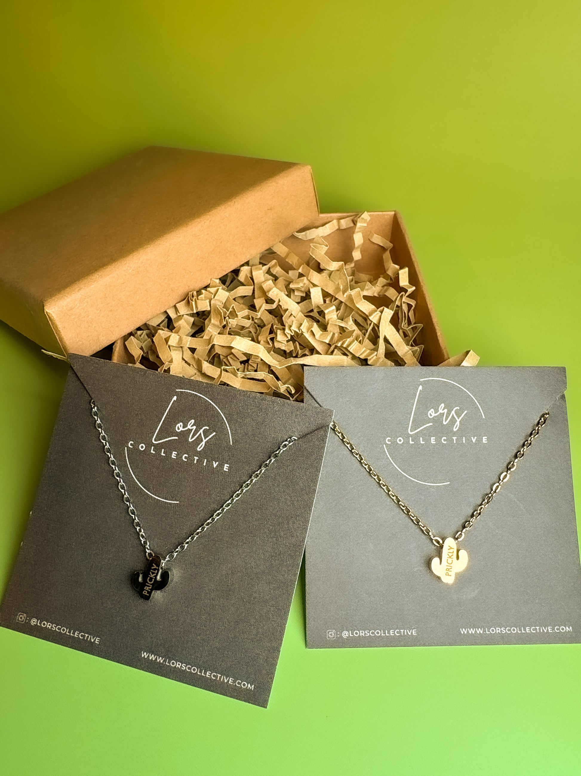“Prickly” Cactus Necklace - Lors Collective