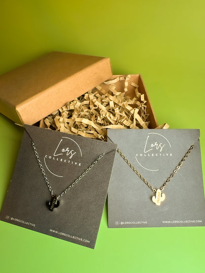 “Prickly” Cactus Necklace - Lors Collective