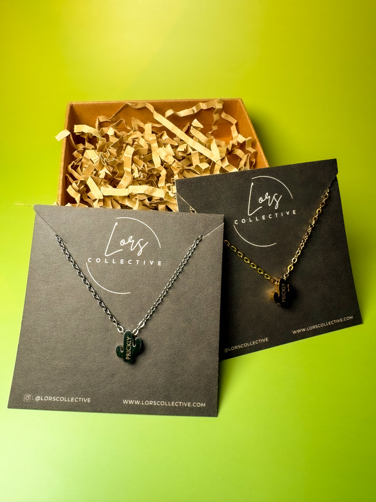 “Prickly” Cactus Necklace - Lors Collective