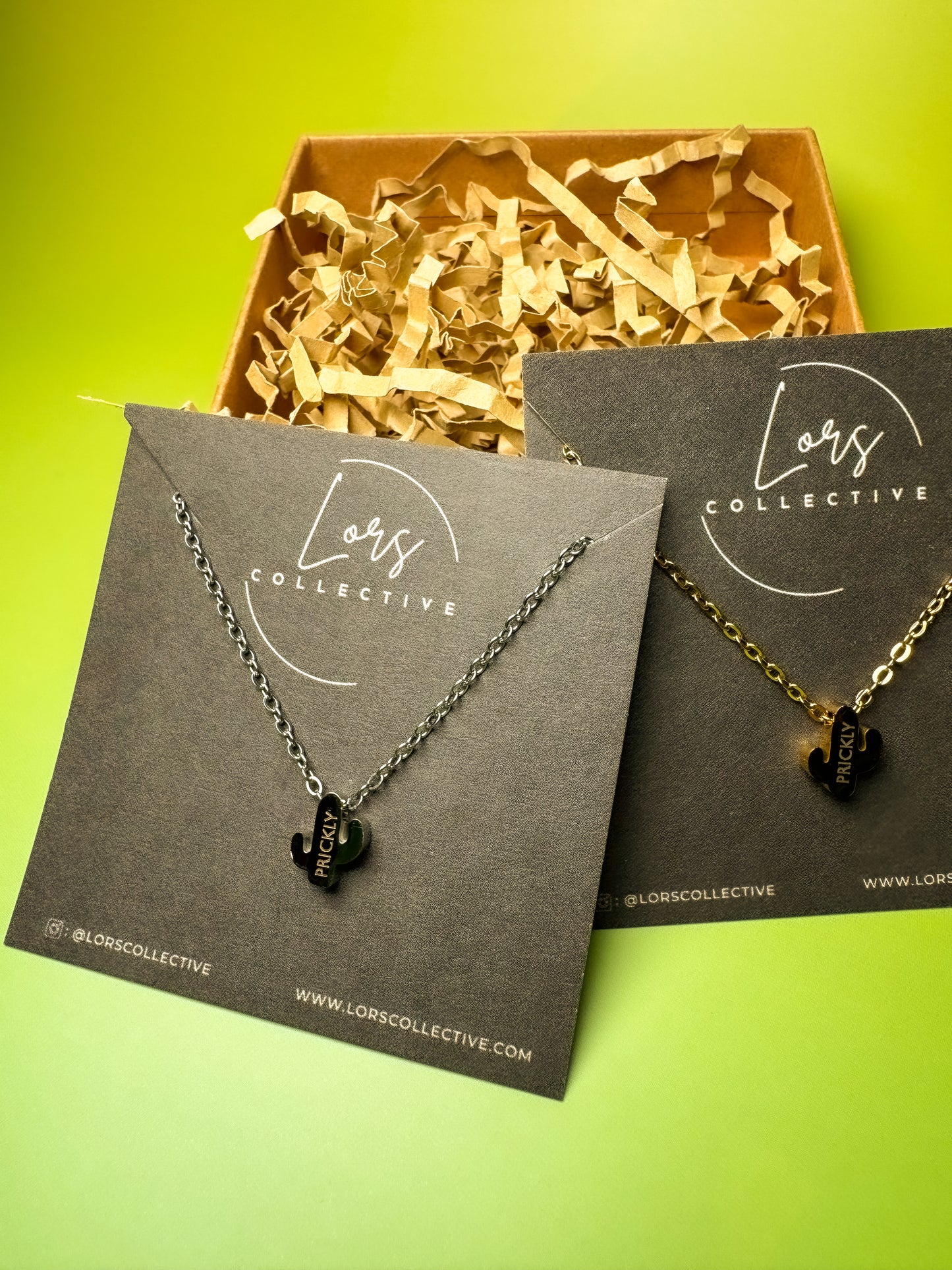 “Prickly” Cactus Necklace - Lors Collective