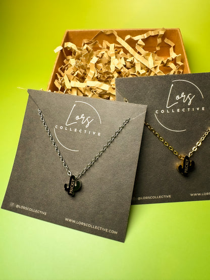 “Prickly” Cactus Necklace - Lors Collective
