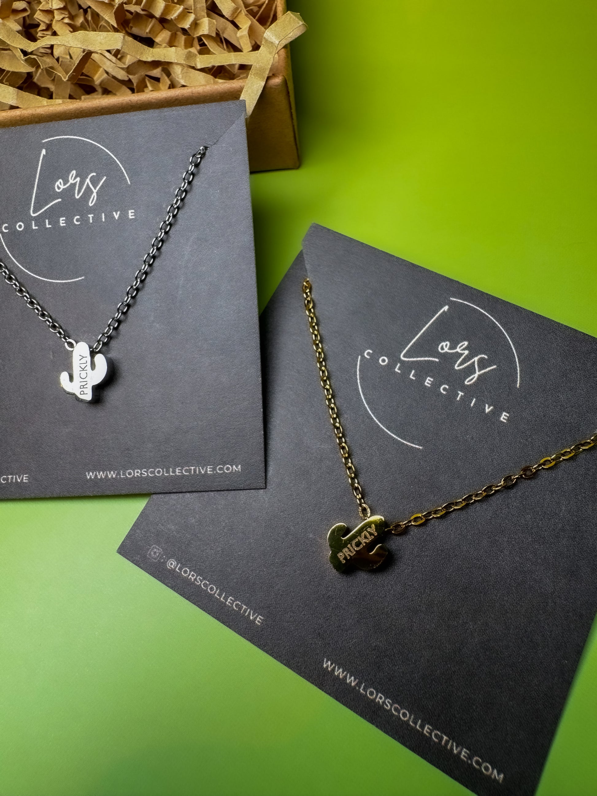 “Prickly” Cactus Necklace - Lors Collective