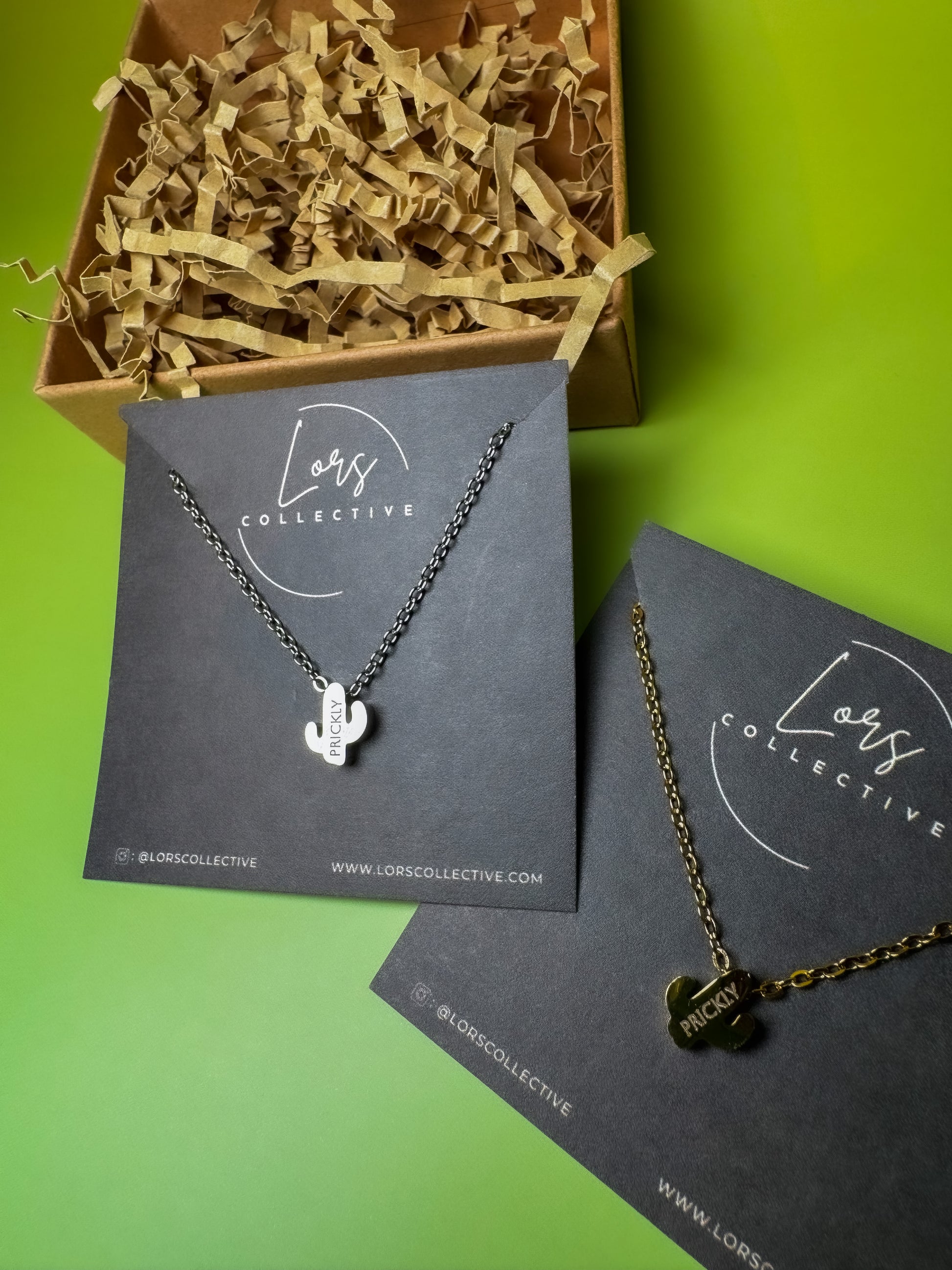 “Prickly” Cactus Necklace - Lors Collective