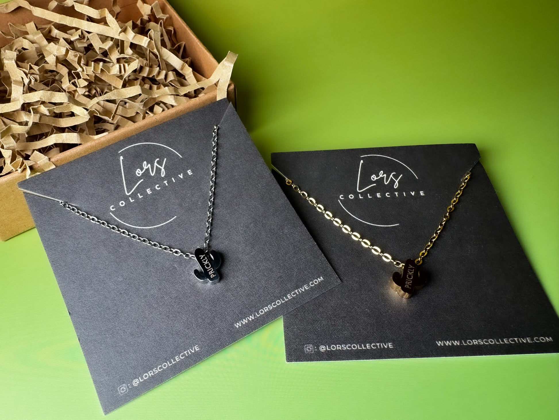 “Prickly” Cactus Necklace - Lors Collective