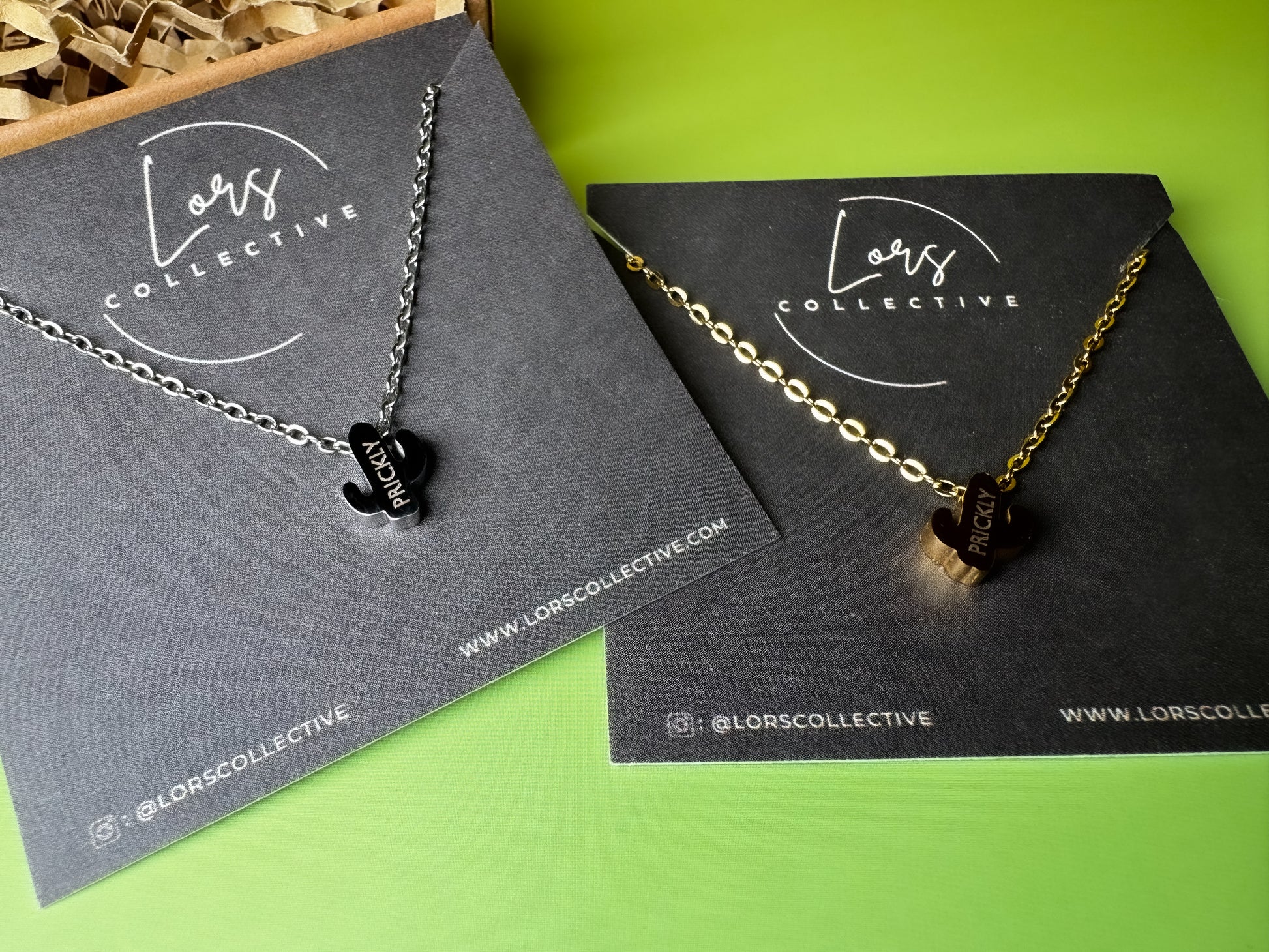 “Prickly” Cactus Necklace - Lors Collective